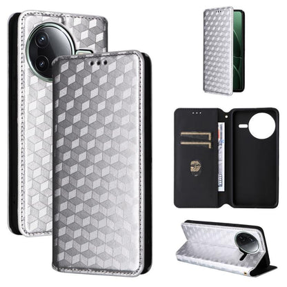 Cubic Grid Texture Flip Leather Phone Case, For Xiaomi Poco C95 Pro, For Xiaomi 17T Pro 5G, For Xiaomi 17T 5G, For Xiaomi Poco M7 4G 171mm, For Xiaomi Poco F7 Pro / F7 Ultra, For Xiaomi 15 Ultra, For Xiaomi Poco X7 Pro 5G / Redmi Turbo 4 5G            ...