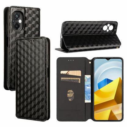 Cubic Grid Texture Flip Leather Phone Case, For Xiaomi Poco C65 4G / Redmi 13C 4G, For Xiaomi 14 Pro, For Xiaomi 14, For Xiaomi Poco M6 Pro 5G / Redmi 12 5G, For Xiaomi 13T 5G / 13T Pro 5G, For Xiaomi Poco F5 5G / Redmi Note 12 Turbo 5G                ...