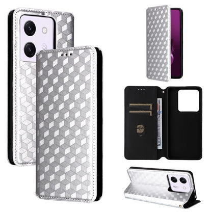 Cubic Grid Texture Flip Leather Phone Case, For Xiaomi Poco C95 Pro, For Xiaomi 17T Pro 5G, For Xiaomi 17T 5G, For Xiaomi Poco M7 4G 171mm, For Xiaomi Poco F7 Pro / F7 Ultra, For Xiaomi 15 Ultra, For Xiaomi Poco X7 Pro 5G / Redmi Turbo 4 5G            ...