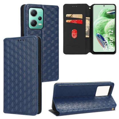Cubic Grid Texture Flip Leather Phone Case, For Xiaomi Poco C65 4G / Redmi 13C 4G, For Xiaomi 14 Pro, For Xiaomi 14, For Xiaomi Poco M6 Pro 5G / Redmi 12 5G, For Xiaomi 13T 5G / 13T Pro 5G, For Xiaomi Poco F5 5G / Redmi Note 12 Turbo 5G                ...