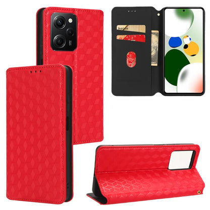Cubic Grid Texture Flip Leather Phone Case, For Xiaomi Poco C65 4G / Redmi 13C 4G, For Xiaomi 14 Pro, For Xiaomi 14, For Xiaomi Poco M6 Pro 5G / Redmi 12 5G, For Xiaomi 13T 5G / 13T Pro 5G, For Xiaomi Poco F5 5G / Redmi Note 12 Turbo 5G                ...