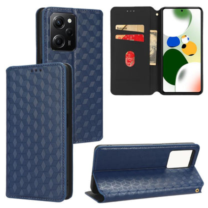 Cubic Grid Texture Flip Leather Phone Case, For Xiaomi Poco C65 4G / Redmi 13C 4G, For Xiaomi 14 Pro, For Xiaomi 14, For Xiaomi Poco M6 Pro 5G / Redmi 12 5G, For Xiaomi 13T 5G / 13T Pro 5G, For Xiaomi Poco F5 5G / Redmi Note 12 Turbo 5G                ...