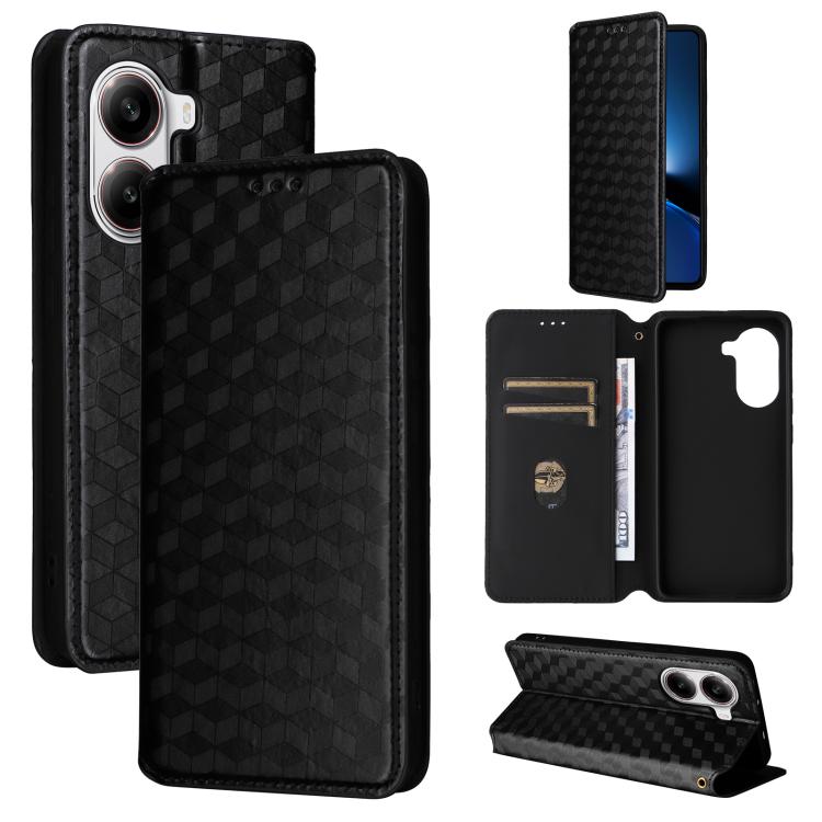 Cubic Grid Texture Flip Leather Phone Case, For Xiaomi Poco C95 Pro, For Xiaomi 17T Pro 5G, For Xiaomi 17T 5G, For Xiaomi Poco M7 4G 171mm, For Xiaomi Poco F7 Pro / F7 Ultra, For Xiaomi 15 Ultra, For Xiaomi Poco X7 Pro 5G / Redmi Turbo 4 5G            ...