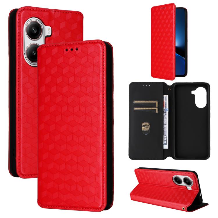 Cubic Grid Texture Flip Leather Phone Case, For Xiaomi Poco C95 Pro, For Xiaomi 17T Pro 5G, For Xiaomi 17T 5G, For Xiaomi Poco M7 4G 171mm, For Xiaomi Poco F7 Pro / F7 Ultra, For Xiaomi 15 Ultra, For Xiaomi Poco X7 Pro 5G / Redmi Turbo 4 5G            ...