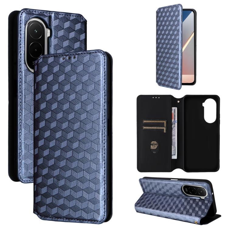 Cubic Grid Texture Flip Leather Phone Case, For Xiaomi Poco C95 Pro, For Xiaomi 17T Pro 5G, For Xiaomi 17T 5G, For Xiaomi Poco M7 4G 171mm, For Xiaomi Poco F7 Pro / F7 Ultra, For Xiaomi 15 Ultra, For Xiaomi Poco X7 Pro 5G / Redmi Turbo 4 5G            ...