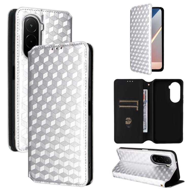 Cubic Grid Texture Flip Leather Phone Case, For Xiaomi Poco C95 Pro, For Xiaomi 17T Pro 5G, For Xiaomi 17T 5G, For Xiaomi Poco M7 4G 171mm, For Xiaomi Poco F7 Pro / F7 Ultra, For Xiaomi 15 Ultra, For Xiaomi Poco X7 Pro 5G / Redmi Turbo 4 5G            ...