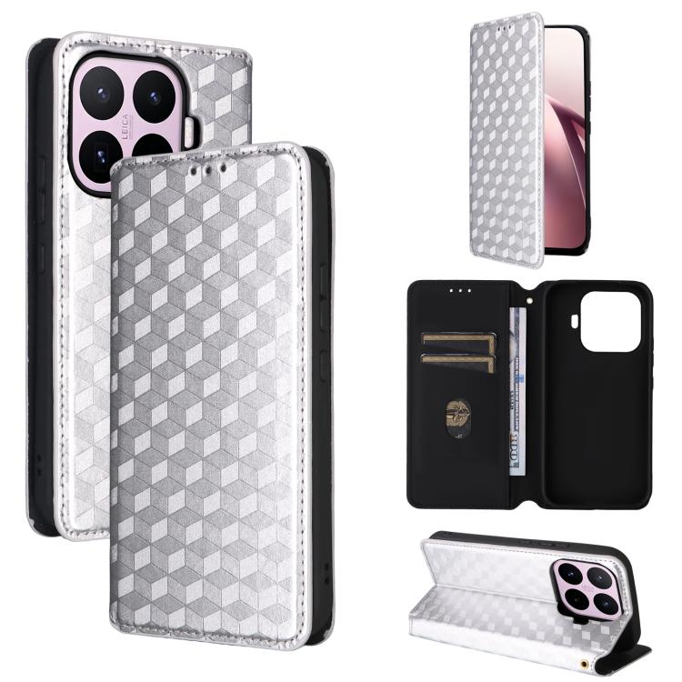 Cubic Grid Texture Flip Leather Phone Case, For Xiaomi Poco C95 Pro, For Xiaomi 17T Pro 5G, For Xiaomi 17T 5G, For Xiaomi Poco M7 4G 171mm, For Xiaomi Poco F7 Pro / F7 Ultra, For Xiaomi 15 Ultra, For Xiaomi Poco X7 Pro 5G / Redmi Turbo 4 5G            ...