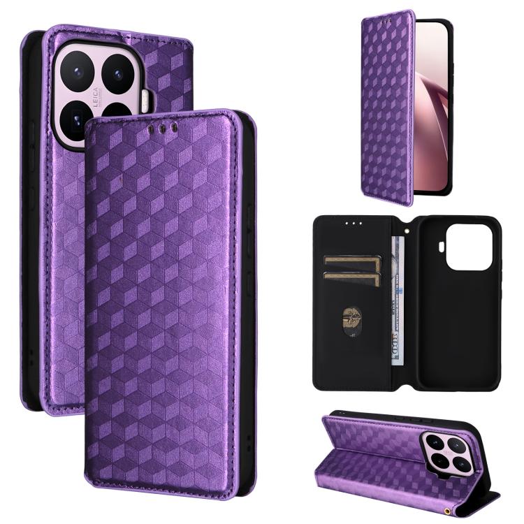 Cubic Grid Texture Flip Leather Phone Case, For Xiaomi Poco C95 Pro, For Xiaomi 17T Pro 5G, For Xiaomi 17T 5G, For Xiaomi Poco M7 4G 171mm, For Xiaomi Poco F7 Pro / F7 Ultra, For Xiaomi 15 Ultra, For Xiaomi Poco X7 Pro 5G / Redmi Turbo 4 5G            ...