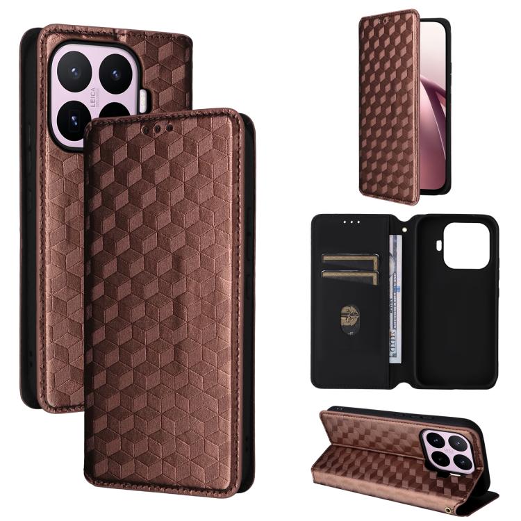 Cubic Grid Texture Flip Leather Phone Case, For Xiaomi Poco C95 Pro, For Xiaomi 17T Pro 5G, For Xiaomi 17T 5G, For Xiaomi Poco M7 4G 171mm, For Xiaomi Poco F7 Pro / F7 Ultra, For Xiaomi 15 Ultra, For Xiaomi Poco X7 Pro 5G / Redmi Turbo 4 5G            ...
