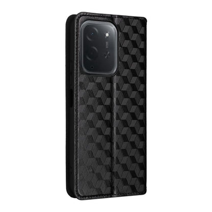 Cubic Grid Texture Flip Leather Phone Case, For Xiaomi Poco C95 Pro, For Xiaomi 17T Pro 5G, For Xiaomi 17T 5G, For Xiaomi Poco M7 4G 171mm, For Xiaomi Poco F7 Pro / F7 Ultra, For Xiaomi 15 Ultra, For Xiaomi Poco X7 Pro 5G / Redmi Turbo 4 5G            ...