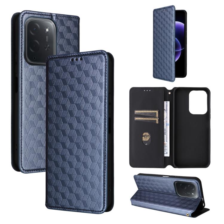 Cubic Grid Texture Flip Leather Phone Case, For Xiaomi Poco C95 Pro, For Xiaomi 17T Pro 5G, For Xiaomi 17T 5G, For Xiaomi Poco M7 4G 171mm, For Xiaomi Poco F7 Pro / F7 Ultra, For Xiaomi 15 Ultra, For Xiaomi Poco X7 Pro 5G / Redmi Turbo 4 5G            ...