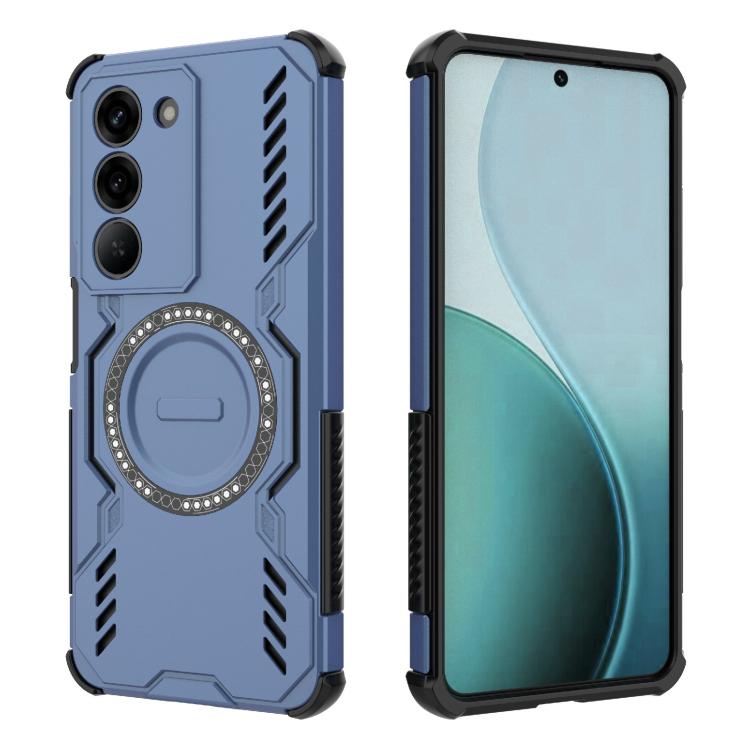 Butterfly Armor MagSafe Magnetic Ring Shockproof Phone Case, For Realme V60 Pro 5G, For Realme 12+ 5G Global / P1 5G Global