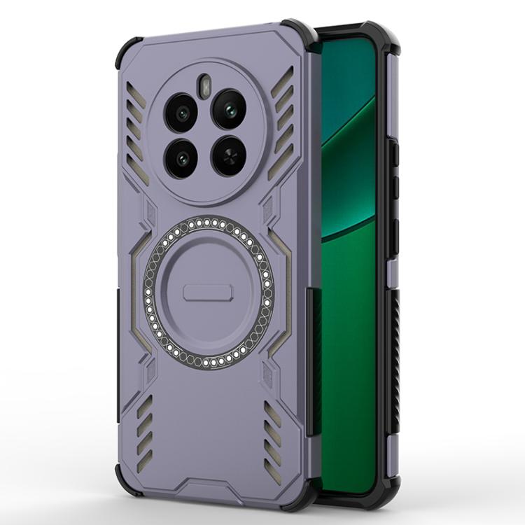Butterfly Armor MagSafe Magnetic Ring Shockproof Phone Case, For Realme V60 Pro 5G, For Realme 12+ 5G Global / P1 5G Global