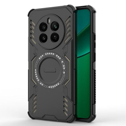Butterfly Armor MagSafe Magnetic Ring Shockproof Phone Case, For Realme V60 Pro 5G, For Realme 12+ 5G Global / P1 5G Global
