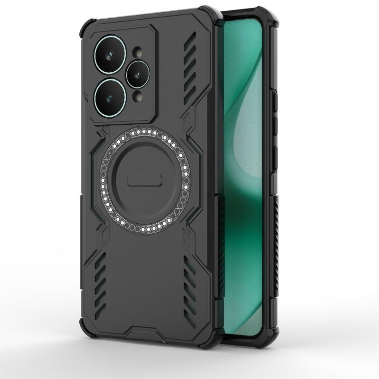 Butterfly Armor MagSafe Magnetic Ring Shockproof Phone Case, For Realme P4R 5G India, For Realme 16T 5G Global, For Realme C100x 4G Global, For Realme P4 Power 5G India, For Realme C83 5G India, For Realme 16 5G Global, For Realme 16 Pro+ 5G Global    ...