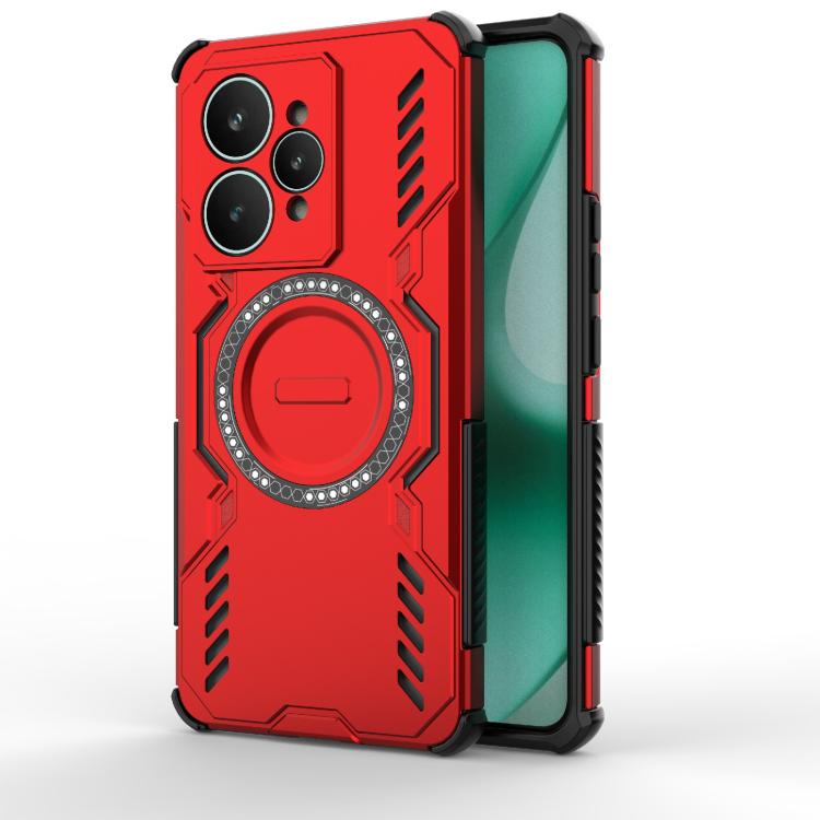 Butterfly Armor MagSafe Magnetic Ring Shockproof Phone Case, For Realme P4R 5G India, For Realme 16T 5G Global, For Realme C100x 4G Global, For Realme P4 Power 5G India, For Realme C83 5G India, For Realme 16 5G Global, For Realme 16 Pro+ 5G Global    ...