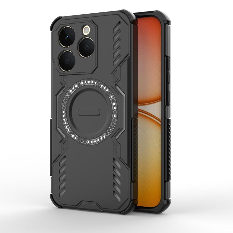 Butterfly Armor MagSafe Magnetic Ring Shockproof Phone Case, For Realme P4R 5G India, For Realme 16T 5G Global, For Realme C100x 4G Global, For Realme P4 Power 5G India, For Realme C83 5G India, For Realme 16 5G Global, For Realme 16 Pro+ 5G Global    ...