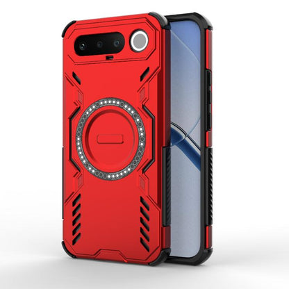 Butterfly Armor MagSafe Magnetic Ring Shockproof Phone Case, For Realme P4R 5G India, For Realme 16T 5G Global, For Realme C100x 4G Global, For Realme P4 Power 5G India, For Realme C83 5G India, For Realme 16 5G Global, For Realme 16 Pro+ 5G Global    ...