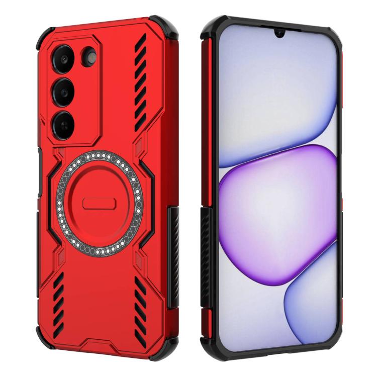 Butterfly Armor MagSafe Magnetic Ring Shockproof Phone Case, For Realme P4R 5G India, For Realme 16T 5G Global, For Realme C100x 4G Global, For Realme P4 Power 5G India, For Realme C83 5G India, For Realme 16 5G Global, For Realme 16 Pro+ 5G Global    ...