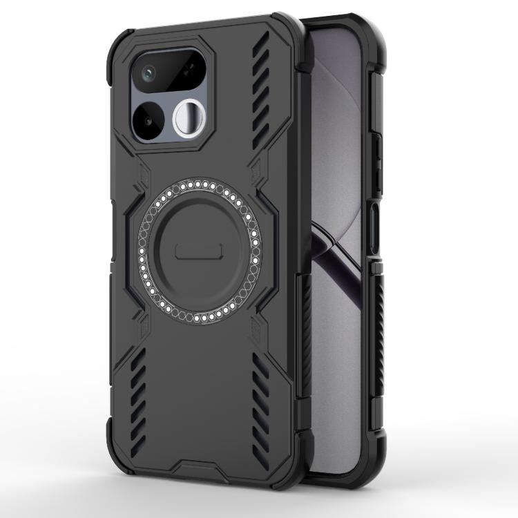 Butterfly Armor MagSafe Magnetic Ring Shockproof Phone Case, For Realme P4R 5G India, For Realme 16T 5G Global, For Realme C100x 4G Global, For Realme P4 Power 5G India, For Realme C83 5G India, For Realme 16 5G Global, For Realme 16 Pro+ 5G Global    ...