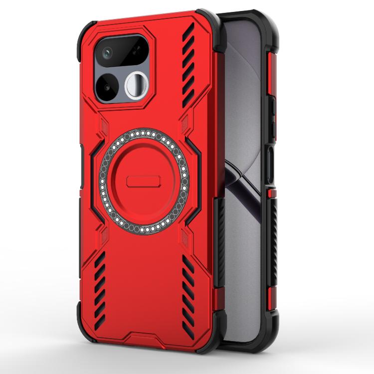 Butterfly Armor MagSafe Magnetic Ring Shockproof Phone Case, For Realme P4R 5G India, For Realme 16T 5G Global, For Realme C100x 4G Global, For Realme P4 Power 5G India, For Realme C83 5G India, For Realme 16 5G Global, For Realme 16 Pro+ 5G Global    ...