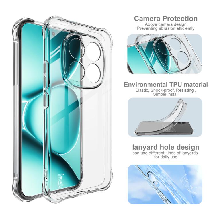 imak Shockproof Airbag TPU Phone Case, For Redmi Note 15 Pro+ 5G Global 163.3mm, For Redmi Note 15 5G Global 164mm, For Redmi Note 15 Pro 5G Global 163.6mm, For Redmi 15C 5G / 4G EU 173mm, For Redmi 15 5G Global / 15 4G SEA 169.5mm                     ...