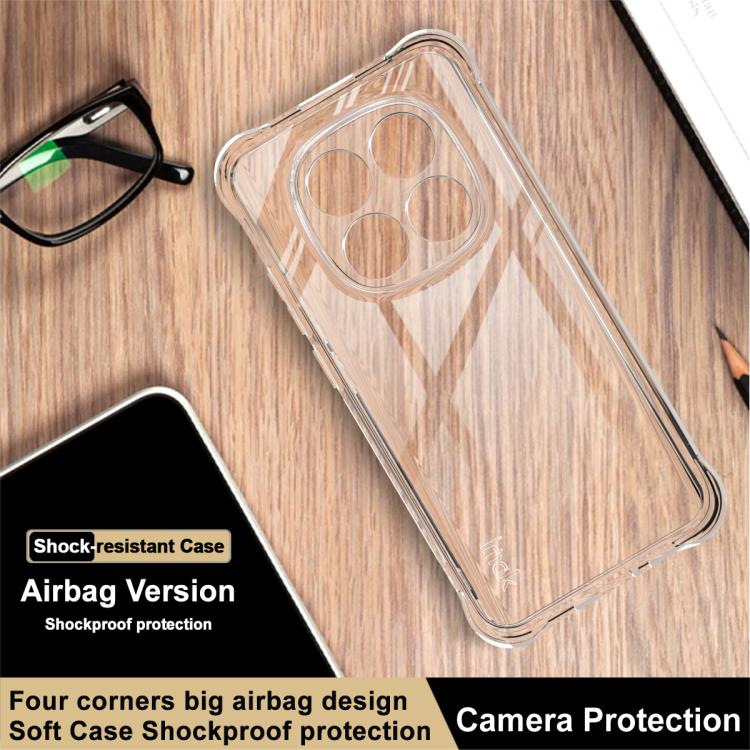 imak Shockproof Airbag TPU Phone Case, For Redmi Note 15 Pro+ 5G Global 163.3mm, For Redmi Note 15 5G Global 164mm, For Redmi Note 15 Pro 5G Global 163.6mm, For Redmi 15C 5G / 4G EU 173mm, For Redmi 15 5G Global / 15 4G SEA 169.5mm                     ...