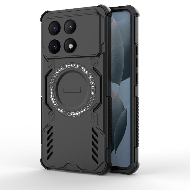 Butterfly Armor MagSafe Magnetic Ring Shockproof Phone Case, For Redmi Note 14 Pro+ 5G, For Redmi Note 14 Pro 5G, For Redmi 14C 4G Global, For Redmi Note 13 4G Global, For Redmi K70E 5G, For Redmi 13C 4G Global, For Redmi K70 5G                        ...