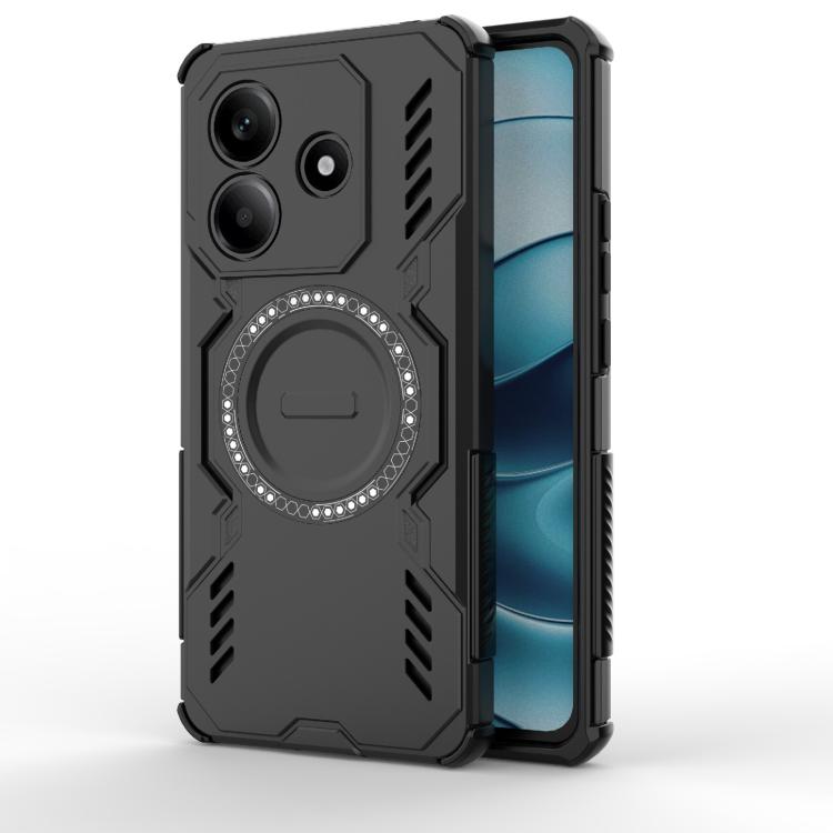 Butterfly Armor MagSafe Magnetic Ring Shockproof Phone Case, For Redmi Note 17 4G Global 169.7mm, For Redmi Note 17 Pro 5G Global 163.5mm, For Redmi 17 5G / 4G Global 170mm, For Redmi Turbo 5 Max / Poco X8 Pro Max, For Redmi Turbo 5 5G / Poco X8 Pro 5G...