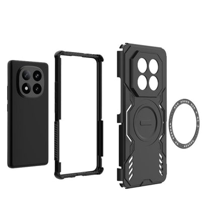 Butterfly Armor MagSafe Magnetic Ring Shockproof Phone Case, For Redmi Note 14 Pro+ 5G, For Redmi Note 14 Pro 5G, For Redmi 14C 4G Global, For Redmi Note 13 4G Global, For Redmi K70E 5G, For Redmi 13C 4G Global, For Redmi K70 5G                        ...