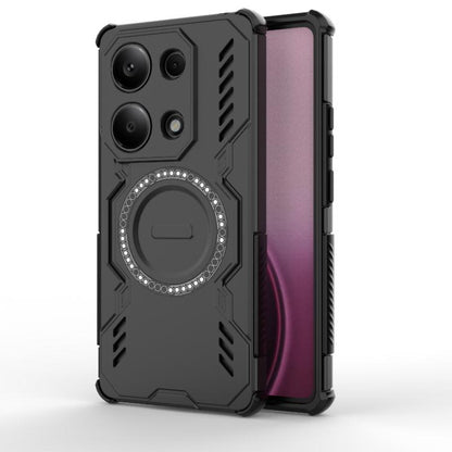 Butterfly Armor MagSafe Magnetic Ring Shockproof Phone Case, For Redmi Note 17 4G Global 169.7mm, For Redmi Note 17 Pro 5G Global 163.5mm, For Redmi 17 5G / 4G Global 170mm, For Redmi Turbo 5 Max / Poco X8 Pro Max, For Redmi Turbo 5 5G / Poco X8 Pro 5G...