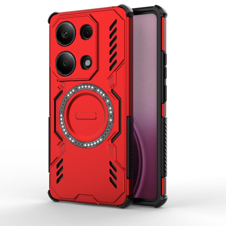 Butterfly Armor MagSafe Magnetic Ring Shockproof Phone Case, For Redmi Note 17 4G Global 169.7mm, For Redmi Note 17 Pro 5G Global 163.5mm, For Redmi 17 5G / 4G Global 170mm, For Redmi Turbo 5 Max / Poco X8 Pro Max, For Redmi Turbo 5 5G / Poco X8 Pro 5G...