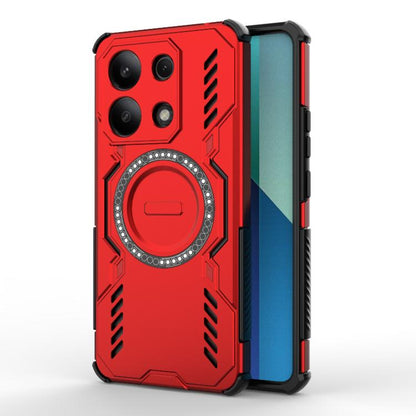 Butterfly Armor MagSafe Magnetic Ring Shockproof Phone Case, For Redmi Note 14 Pro+ 5G, For Redmi Note 14 Pro 5G, For Redmi 14C 4G Global, For Redmi Note 13 4G Global, For Redmi K70E 5G, For Redmi 13C 4G Global, For Redmi K70 5G                        ...