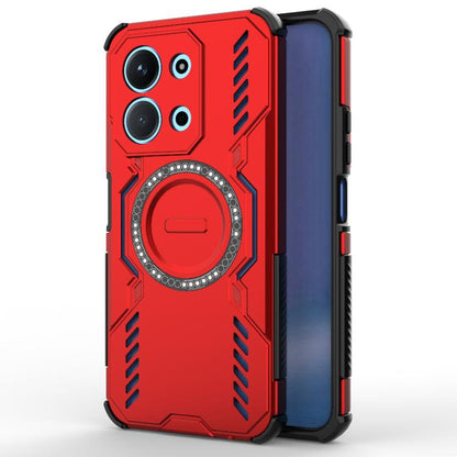 Butterfly Armor MagSafe Magnetic Ring Shockproof Phone Case, For Redmi Note 17 4G Global 169.7mm, For Redmi Note 17 Pro 5G Global 163.5mm, For Redmi 17 5G / 4G Global 170mm, For Redmi Turbo 5 Max / Poco X8 Pro Max, For Redmi Turbo 5 5G / Poco X8 Pro 5G...