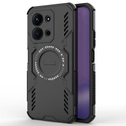 Butterfly Armor MagSafe Magnetic Ring Shockproof Phone Case, For Redmi Note 17 4G Global 169.7mm, For Redmi Note 17 Pro 5G Global 163.5mm, For Redmi 17 5G / 4G Global 170mm, For Redmi Turbo 5 Max / Poco X8 Pro Max, For Redmi Turbo 5 5G / Poco X8 Pro 5G...