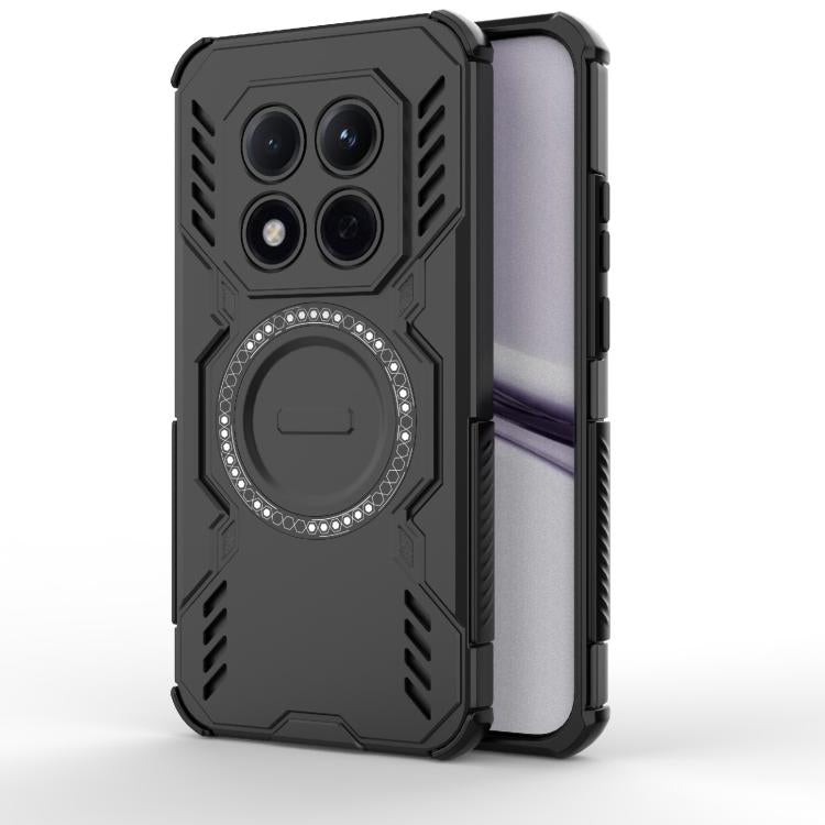 Butterfly Armor MagSafe Magnetic Ring Shockproof Phone Case, For Redmi Note 17 4G Global 169.7mm, For Redmi Note 17 Pro 5G Global 163.5mm, For Redmi 17 5G / 4G Global 170mm, For Redmi Turbo 5 Max / Poco X8 Pro Max, For Redmi Turbo 5 5G / Poco X8 Pro 5G...
