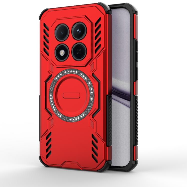 Butterfly Armor MagSafe Magnetic Ring Shockproof Phone Case, For Redmi Note 17 4G Global 169.7mm, For Redmi Note 17 Pro 5G Global 163.5mm, For Redmi 17 5G / 4G Global 170mm, For Redmi Turbo 5 Max / Poco X8 Pro Max, For Redmi Turbo 5 5G / Poco X8 Pro 5G...