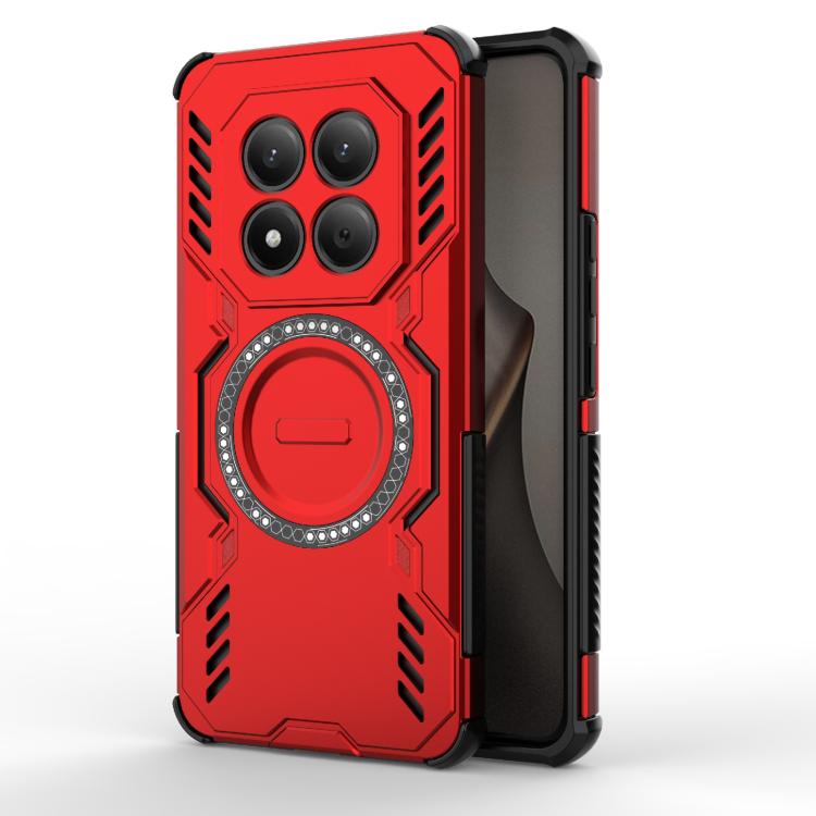 Butterfly Armor MagSafe Magnetic Ring Shockproof Phone Case, For Redmi Note 17 4G Global 169.7mm, For Redmi Note 17 Pro 5G Global 163.5mm, For Redmi 17 5G / 4G Global 170mm, For Redmi Turbo 5 Max / Poco X8 Pro Max, For Redmi Turbo 5 5G / Poco X8 Pro 5G...