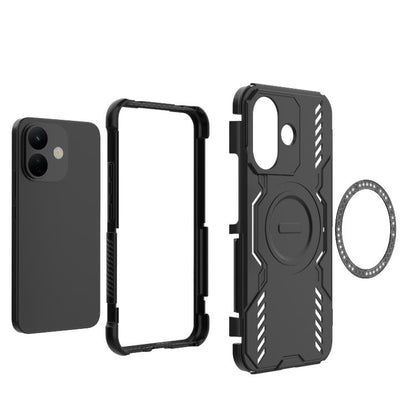 Butterfly Armor MagSafe Magnetic Ring Shockproof Phone Case, For Redmi Note 17 4G Global 169.7mm, For Redmi Note 17 Pro 5G Global 163.5mm, For Redmi 17 5G / 4G Global 170mm, For Redmi Turbo 5 Max / Poco X8 Pro Max, For Redmi Turbo 5 5G / Poco X8 Pro 5G...