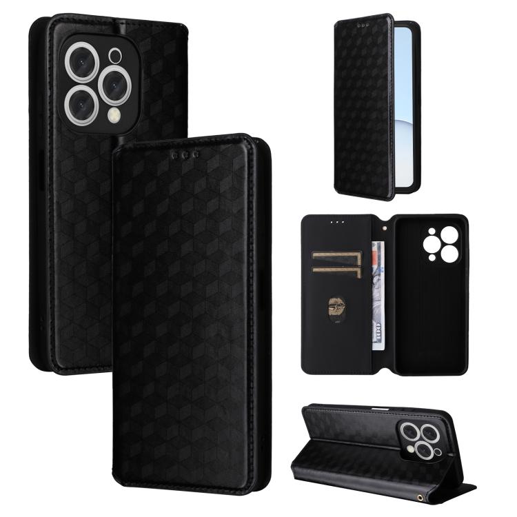 Cubic Grid Texture Flip Leather Phone Case, For Doogee B10 Pro 4G, For Doogee B10 4G, For Doogee Note 56X / Note 56X Pro, For Doogee Note 59 / Note 59 Pro, For Doogee Note 58 / Note 58 Pro, For Doogee N55 Plus, For Doogee N40 Pro