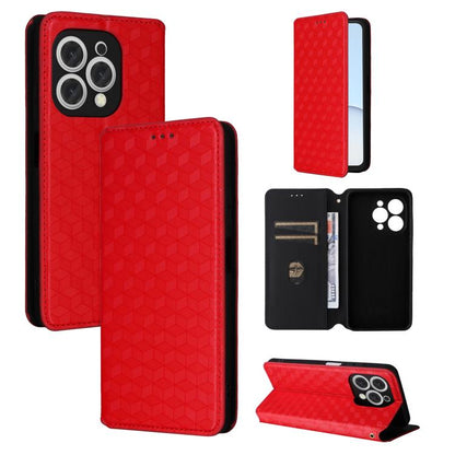 Cubic Grid Texture Flip Leather Phone Case, For Doogee B10 Pro 4G, For Doogee B10 4G, For Doogee Note 56X / Note 56X Pro, For Doogee Note 59 / Note 59 Pro, For Doogee Note 58 / Note 58 Pro, For Doogee N55 Plus, For Doogee N40 Pro
