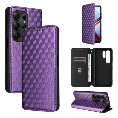 Cubic Grid Texture Flip Leather Phone Case, For Doogee B10 Pro 4G, For Doogee B10 4G, For Doogee Note 56X / Note 56X Pro, For Doogee Note 59 / Note 59 Pro, For Doogee Note 58 / Note 58 Pro, For Doogee N55 Plus, For Doogee N40 Pro