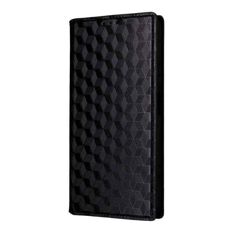 Cubic Grid Texture Flip Leather Phone Case, For Doogee B10 Pro 4G, For Doogee B10 4G, For Doogee Note 56X / Note 56X Pro, For Doogee Note 59 / Note 59 Pro, For Doogee Note 58 / Note 58 Pro, For Doogee N55 Plus, For Doogee N40 Pro