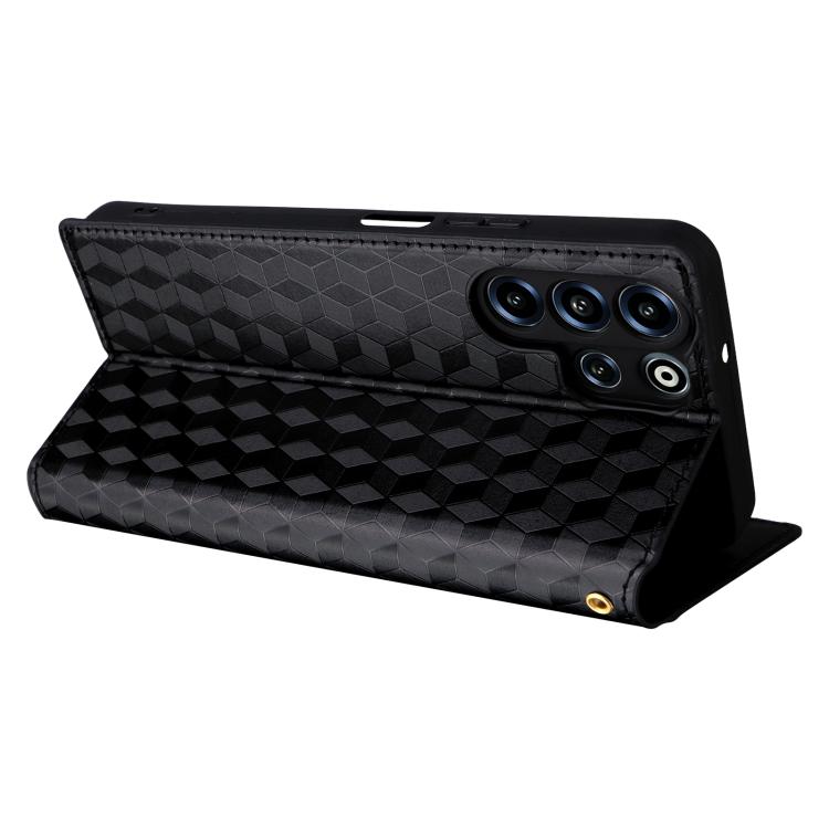 Cubic Grid Texture Flip Leather Phone Case, For Doogee B10 Pro 4G, For Doogee B10 4G, For Doogee Note 56X / Note 56X Pro, For Doogee Note 59 / Note 59 Pro, For Doogee Note 58 / Note 58 Pro, For Doogee N55 Plus, For Doogee N40 Pro