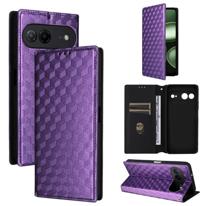 Cubic Grid Texture Flip Leather Phone Case, For Doogee B10 Pro 4G, For Doogee B10 4G, For Doogee Note 56X / Note 56X Pro, For Doogee Note 59 / Note 59 Pro, For Doogee Note 58 / Note 58 Pro, For Doogee N55 Plus, For Doogee N40 Pro