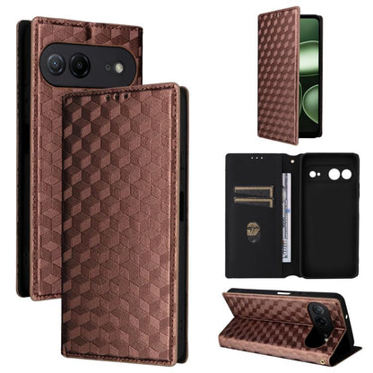 Cubic Grid Texture Flip Leather Phone Case, For Doogee B10 Pro 4G, For Doogee B10 4G, For Doogee Note 56X / Note 56X Pro, For Doogee Note 59 / Note 59 Pro, For Doogee Note 58 / Note 58 Pro, For Doogee N55 Plus, For Doogee N40 Pro