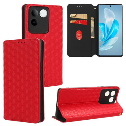 Cubic Grid Texture Flip Leather Phone Case, For vivo Y58 5G / Y38 5G / Y200i 5G, For vivo Y28 4G, For vivo X100 Ultra 5G, For vivo V30e 5G, For vivo Y100 5G IDN / V30 Lite India, For vivo Y03 4G, For vivo S18 5G / V30, For vivo S18 Pro 5G              ...