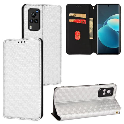 Cubic Grid Texture Flip Leather Phone Case, For vivo V29 Lite 5G / Y78 5G Global, For vivo S16 / S16 Pro / V27 Pro, For vivo S16e / V27e, For vivo Y16 4G 2022, For vivo Y76 5G / Y76s 5G, For vivo X60 Pro 5G / X60 5G Curved