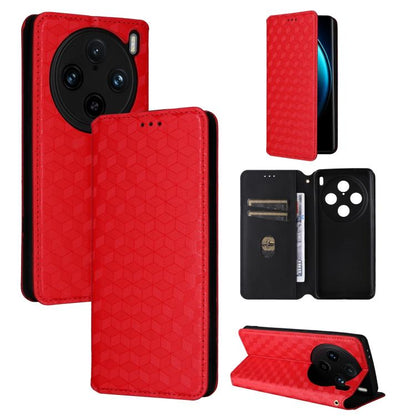 Cubic Grid Texture Flip Leather Phone Case, For vivo Y58 5G / Y38 5G / Y200i 5G, For vivo Y28 4G, For vivo X100 Ultra 5G, For vivo V30e 5G, For vivo Y100 5G IDN / V30 Lite India, For vivo Y03 4G, For vivo S18 5G / V30, For vivo S18 Pro 5G              ...