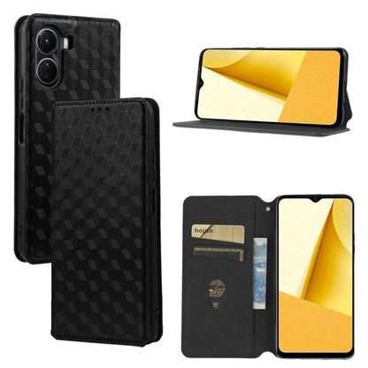 Cubic Grid Texture Flip Leather Phone Case, For vivo V29 Lite 5G / Y78 5G Global, For vivo S16 / S16 Pro / V27 Pro, For vivo S16e / V27e, For vivo Y16 4G 2022, For vivo Y76 5G / Y76s 5G, For vivo X60 Pro 5G / X60 5G Curved